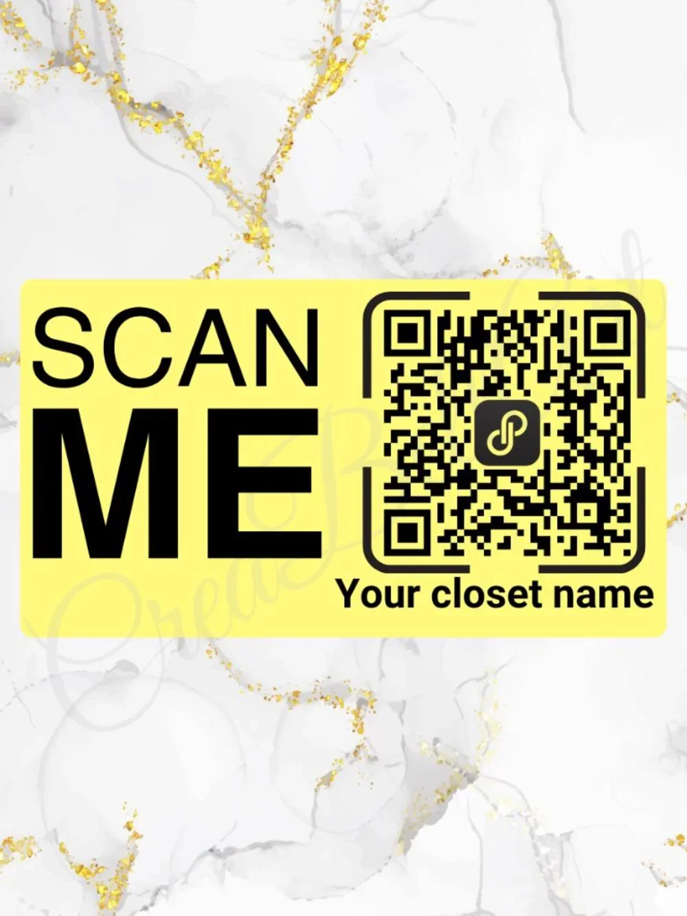100 Thank you Stickers for Packaging Customizable QR | Small Business Labels